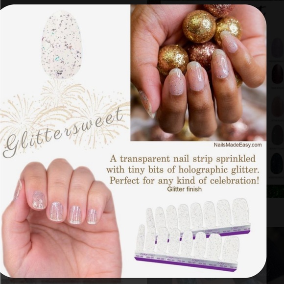 Color Street nails- Glittersweet - Picture 1 of 4
